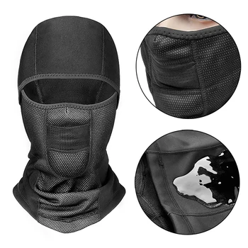 

Winter Bike Climbing Skiing Polyester Material Keep Warm Windproof Carbon Filter Head Protector Face Outdoor Keep Calories Mask