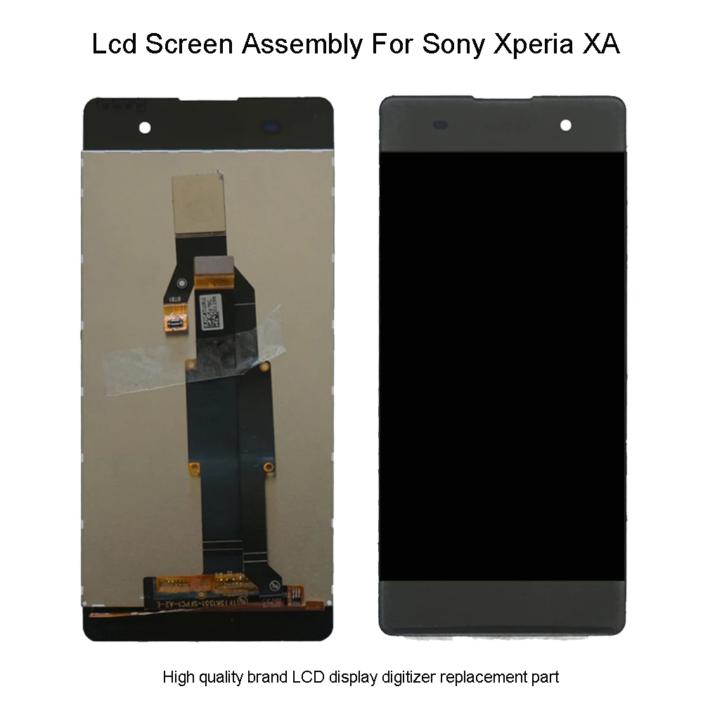ЖК дисплей для Sony Xperia XA кодирующий преобразователь сенсорного экрана в сборе