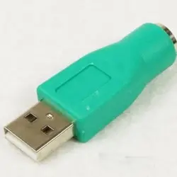 PS2 USB Мужской Женский Порты и разъёмы Переходник для мыши Конвертер Разъем для PS/2 Мышь или клавиатуры PS/2