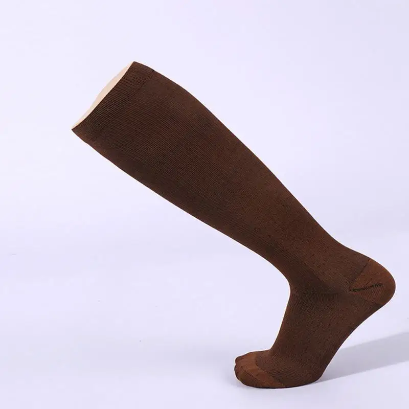 Унисекс медицинские компрессионные носки для женщин и мужчин давление варикозное расширение вен ноги облегчение Больное колено высокие носки мужские 1 пара Новые Горячие