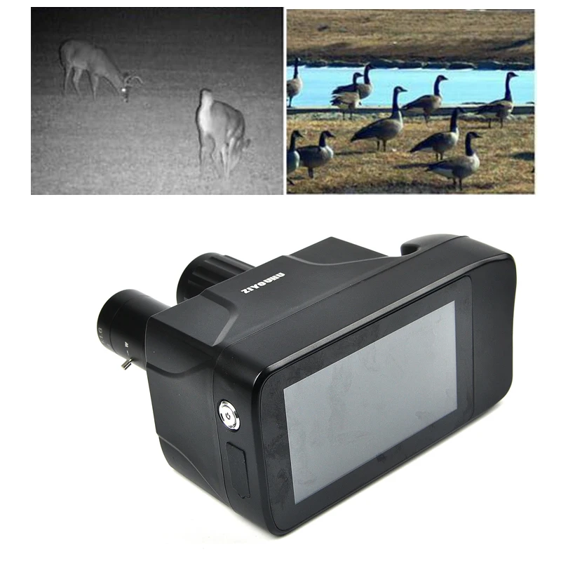 

Digital Night Vision Camera for Hunting with 5 inch Screen HD Infrared IR Camera Camcorder 200m Viewing Range
