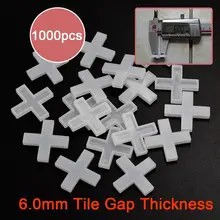 CN-ZF 1000 шт пластиковые инструменты керамические выравниватели для пола плитки уровень выравнивания распорная деталь крест 6 мм для плитки