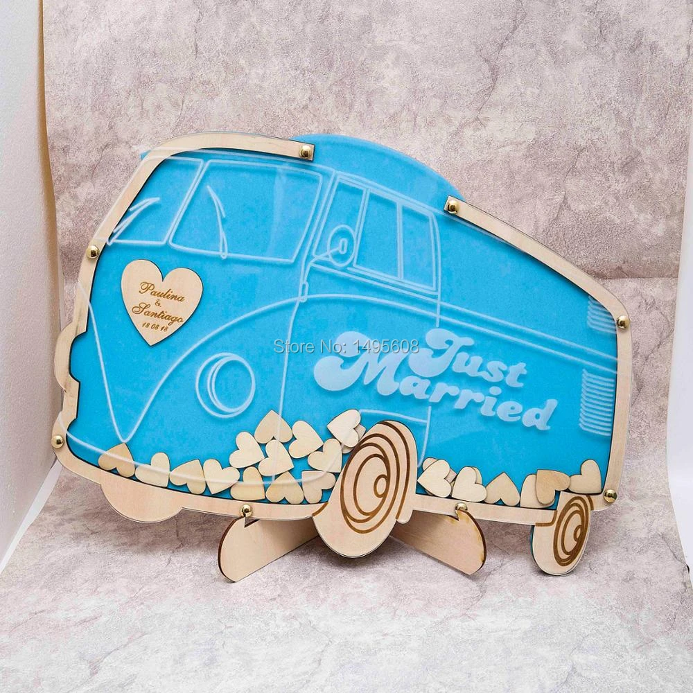 wedding favours Campervan Camper Van Table Decorations Personalised One Only