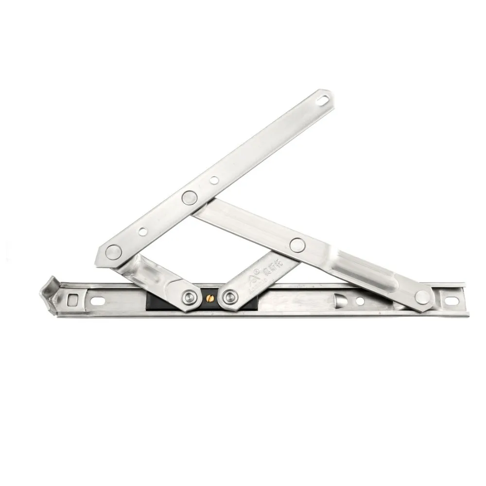 

Uxcell 10 inch 202 Stainless Steel Wind Brace Casement Locate Support Hanging Windproof Window Friction Hinge Casement 410x19mm