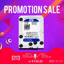 WD Western Digital Blue 4TB Hdd Sata 3 5 Internal Hard Disk Harddisk Hard Drive Disque