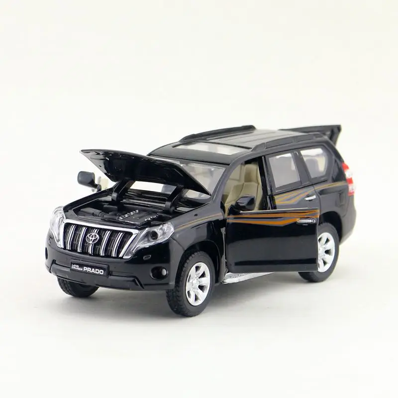 1:32 весы/литая модель игрушки/Toyota Land Cruiser Prado SUV/звук и светильник/оттягивающая обучающая Коллекция/для детей/подарок