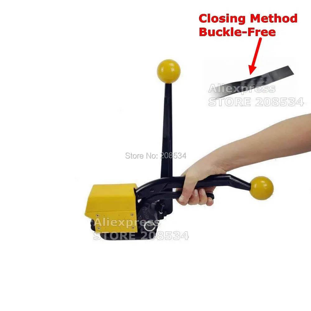 

Hot SALE! A333 Manual Combination Buckle Free Steel Strapping Tool,Steel Strip Packing Machine for 13-19mm