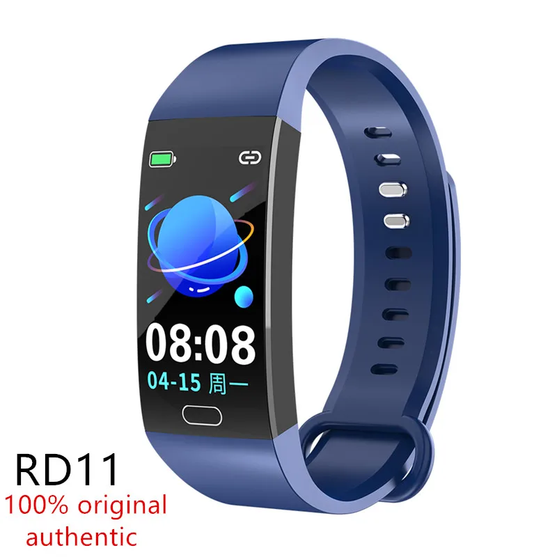 Новый спортивный фитнес трекер RD11 Smart Band Bluetooth Браслет мониторинг сердечного