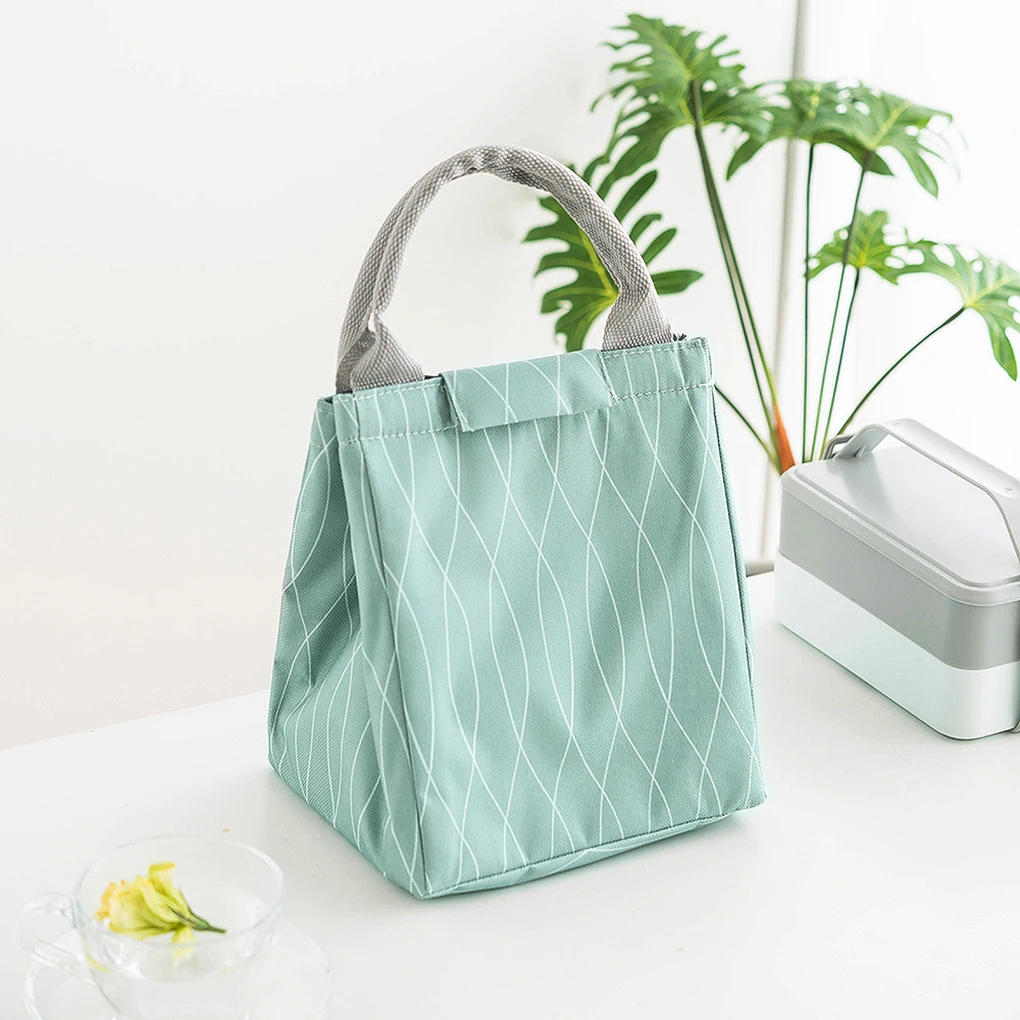 

Fashion Large Capacity Lunch Bag High Quality Thicken Cold Thermo Tote Bag Cooler Picnic Food Pouch Case Container