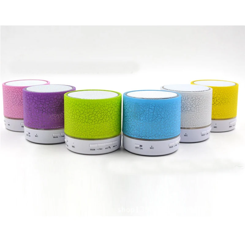 FUU Bluetooth портативный мини беспроводной динамик воспроизведение цветной