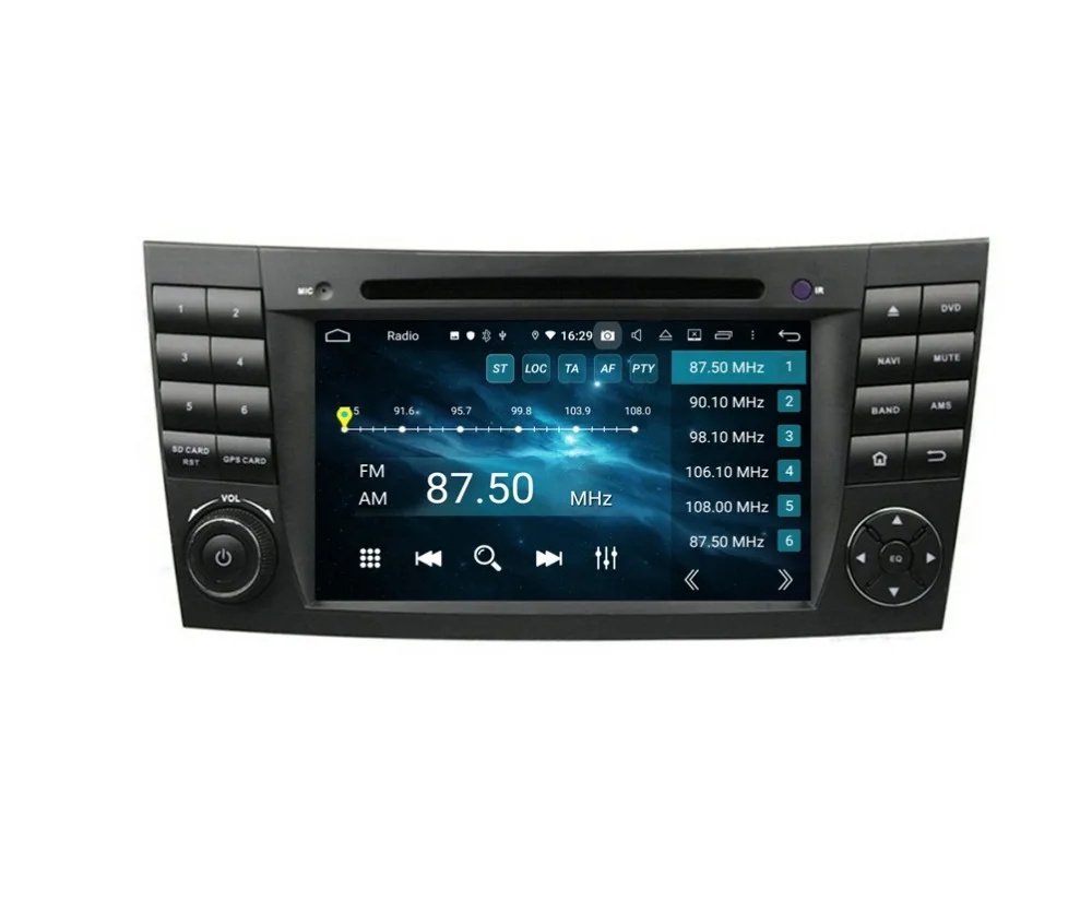 Flash Deal DSP Android 9.0 Octa Core 2 din 7" Car Audio DVD Radio GPS for Benz E-Class W211 CLS W219 G-Class W463 Bluetooth 4.2 WIFI 5