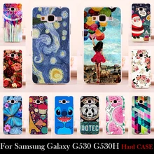 Para Samsung Galaxy grande Prime G530H G5308W caixa de plástico rígido celular caso máscara protetora tampa da caixa da pele máscara