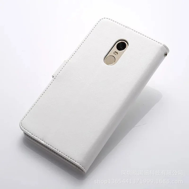 For Xiaomi Redmi Note 4X Case Cover MEAFORD Flip Leather Back Cover Case For Redmi Note 4X Wallet Style Card Pocket Phone Case (4)