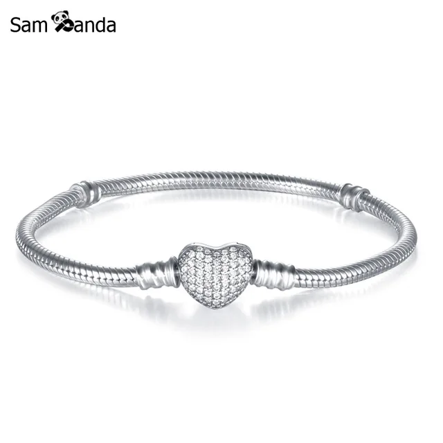 Buy Authentic 925 Sterling Silver Bracelet Crystal