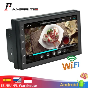 

AMPrime Universal 2 Din Car Radio Android GPS Navigation Car Multimedia MP5 Bluetooth Touchscreen Wifi Car Audio Stereo FM/USB
