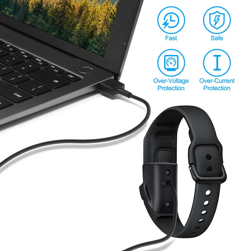 YSAGi USB кабель для зарядного устройства кабель-адаптер для samsung Galaxy Fit-e R375 Смарт Браслет часы SM-R375 браслет