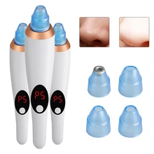 Электрический вакуумный удалитель угрей портативный очищение от акне отшелушивающая очистка всасывающая машина Алмазная дермабразия средства по уходу за лицом