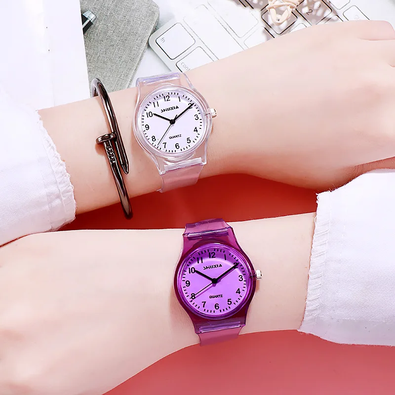 

Pure Color clock Dress Wrist Watches Women Quartz Hour Gift For Girls Fashion ladies watch woman watch 2019 relogio femenino