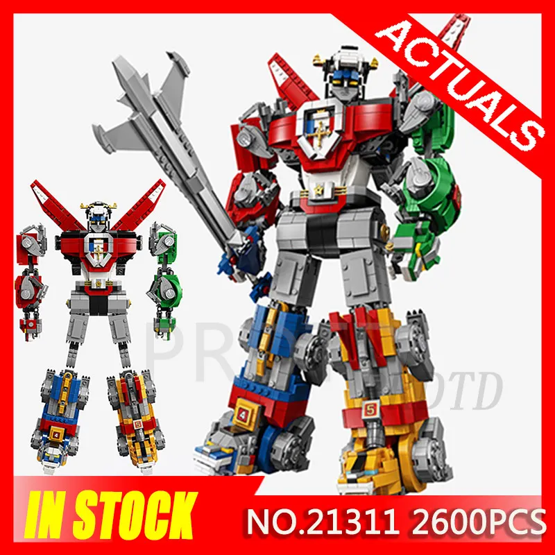 

Idea series Voltron Defender of the Universe 21311 Children Model Building Blocks Bricks Educational Toys LegoINGlys DIY Toys