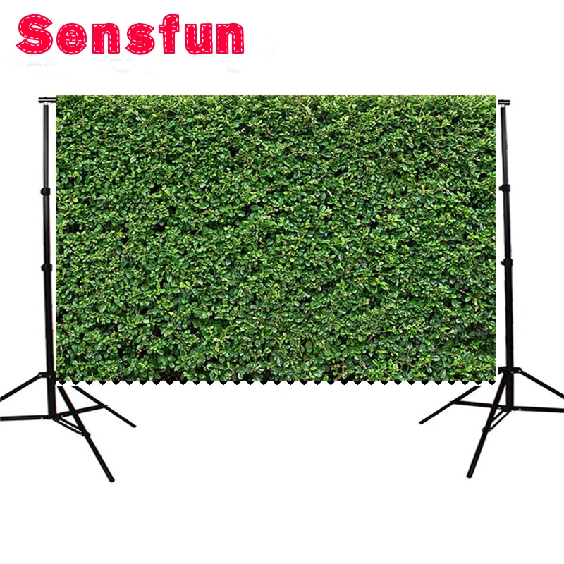 

3D Green Grass Wall Backdrop For Photography Wedding Party Bridal Shower Photo Booth Photo Backdrop 7x5ft