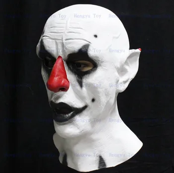 

horror Evil Clown Crazy Undead End of World Circus Adult Latex Halloween Mask