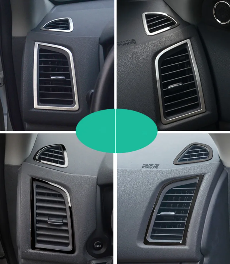 For Mitsubishi ASX 2011-2013 air  outlet Decorative Frame_