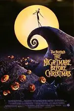 

Nightmare Before Christmas - original movie poster 24x36 1993 Burton