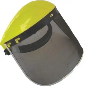 

Labor supplies wholesale polished explosion-proof wire mesh mask mask protective mask mowing yellow box