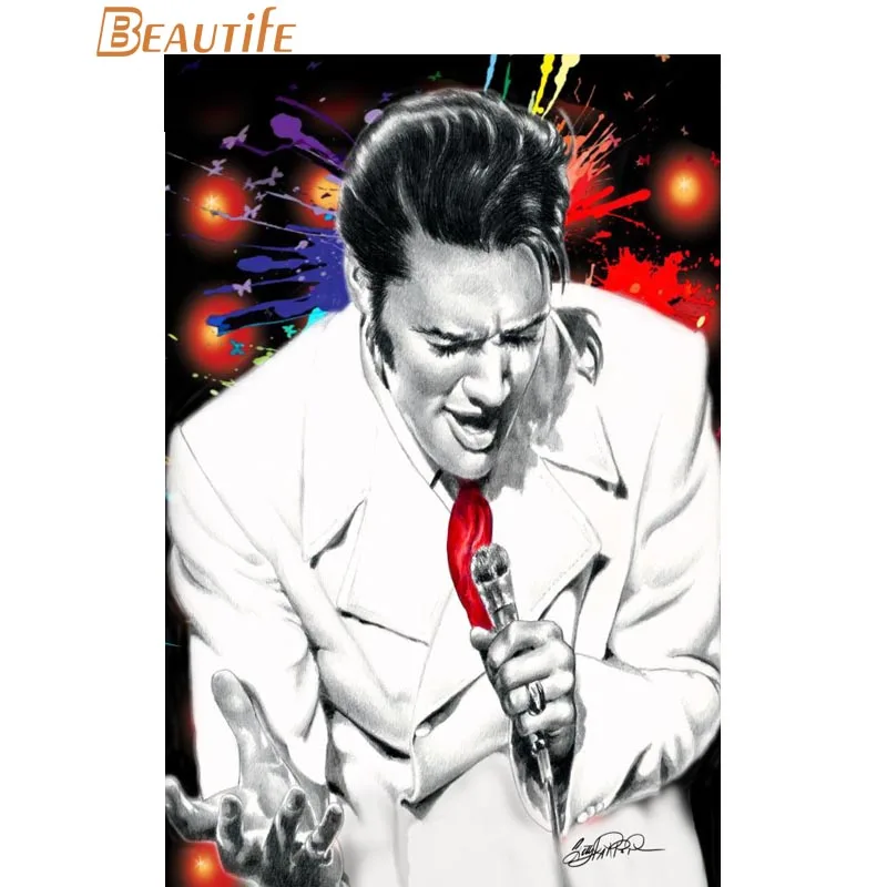 На заказ Elvis Presley холст Шелковый плакат Новинка печать ваша собственная картина на стену комнаты Холст плакат больше размера - Цвет: 9