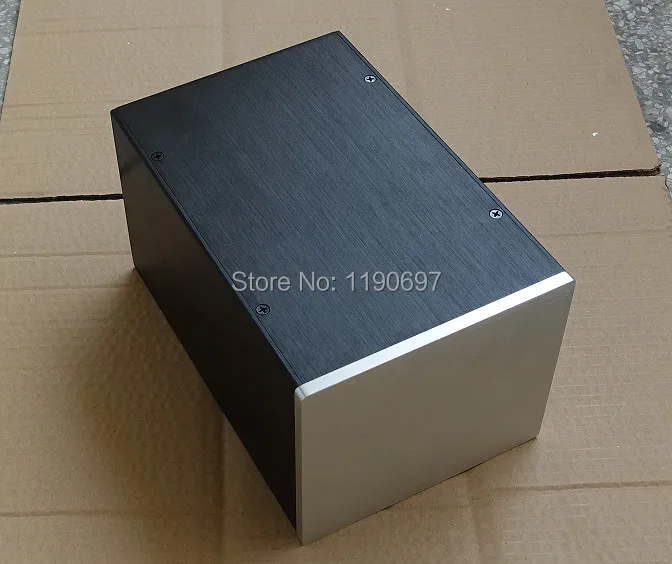

Full Aluminum Power Supply Cabinet Power Amplifier Case Multipurpose Full Aluminum Case Chassis 1Piece