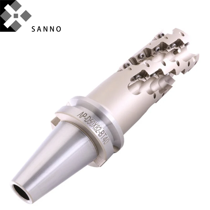 BT40 Indexable spiral milling cutter holder roughing crude milling cutter 56L 84L 112L helical milling with indexable inserts (2)