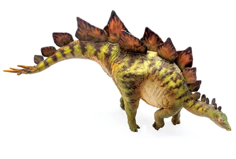 PNSO Dinosaurios Biber Стегозавр доистория модель животного динозавр фигура Кукла Классические игрушки для детей