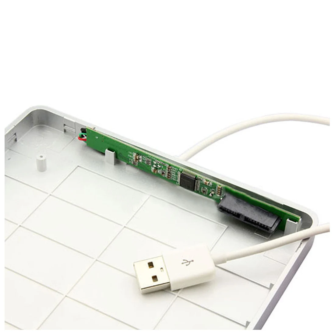 Слот-в USB SATA внешний CD DVD/RW привод корпус Caddy чехол для Apple MacBook