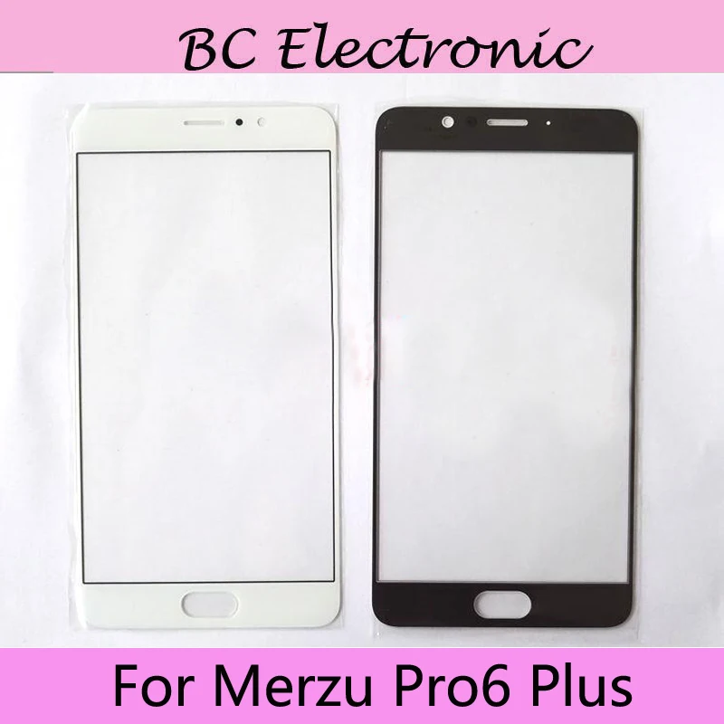 Для Meizu Pro 6 Plus внешняя стеклянная линза запасная часть для Pro6 plus сенсорный экран