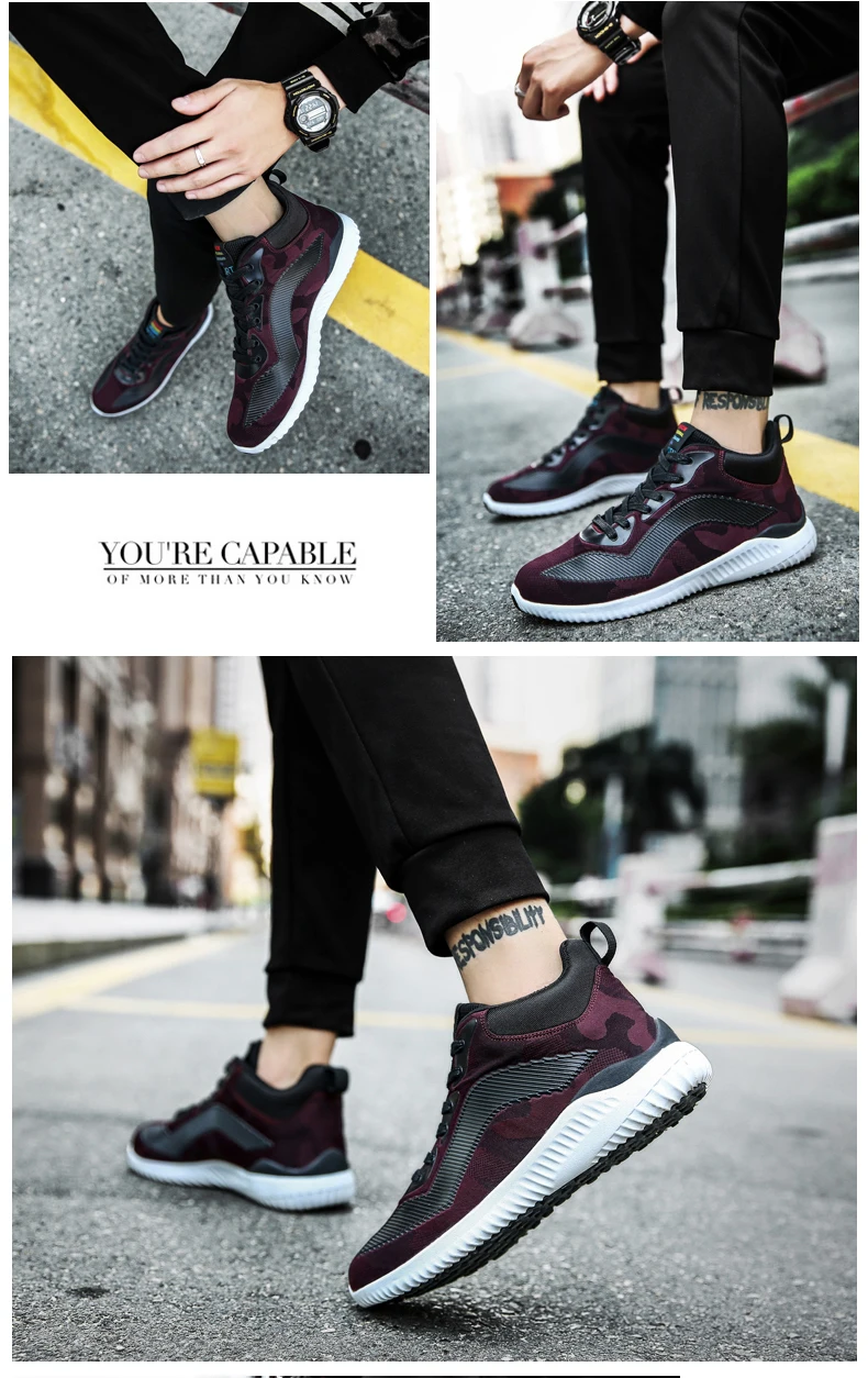 Brand Men's Boots Big Size Male Snow Shoes Fashion Black Casual Bot Ankle Boot Waterproof  Warm Fur Winter Boots Men (8)