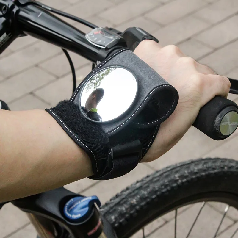 Rear View Bike Wrist Mirrors Bicycle Wrist Safety Mirror Bicycle Mirror Wrist Band Cycling Gloves Aliexpress