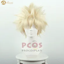 Bakugou костюм кацуки для косплея парик герой училища парики mp004161