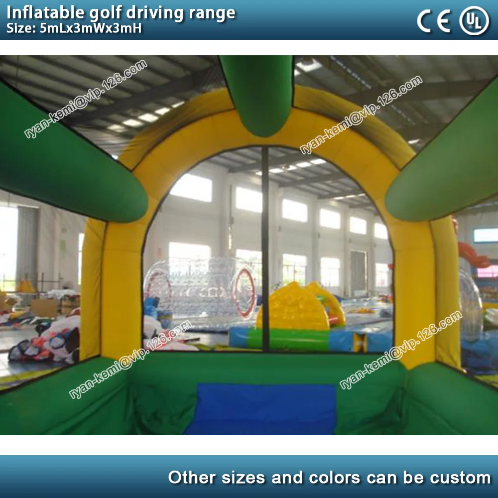 5m inflatable golf driving range inflatable golf cage