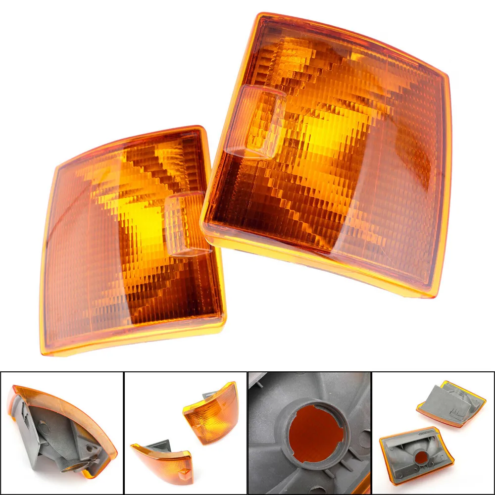 

2 Pcs Replacement Corner Light Indicator Lamp For VW Transporter T4 BJ 90-04 Set(Yellow)