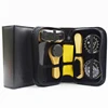 JX-LCLYL 7 in 1 Travel Case Black & Neutral Shoe Shine Polish Brushes Cleaning Set Kit 4