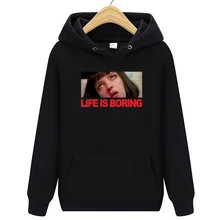 Бренд Life is Boring Lertter, толстовки с принтом для женщин и мужчин, повседневные облегающие толстовки с капюшоном, Спортивная мужская флисовая толстовка с капюшоном Бренд Life is Boring Lertter, толстовки с принтом для женщин и мужчин, повседневные облегающие толстовки с капюшоном, Спортивная мужская флисовая толстовка с капюшоном