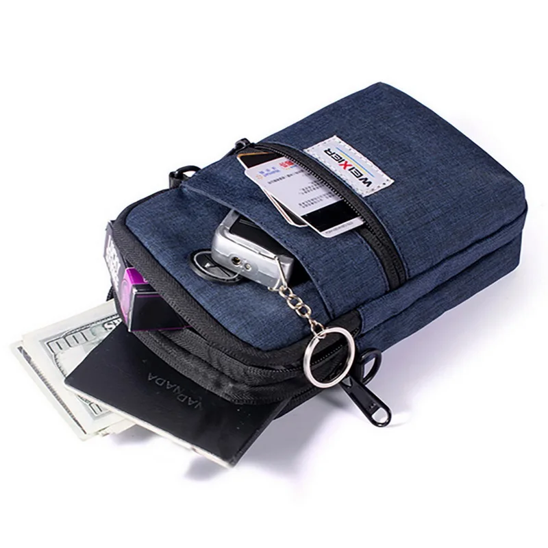 Multi-Function Man Shoulder Bag Male Mobile Phone Messenger Bags High Quality Outdoor Military Tactical Travel Sports Handbag