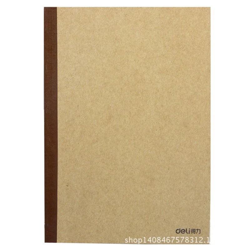 

Handsome Stationery 7674 Wireless Coat Paper Notebook 60 Pages Soft Face Notepad A5 Practice Book