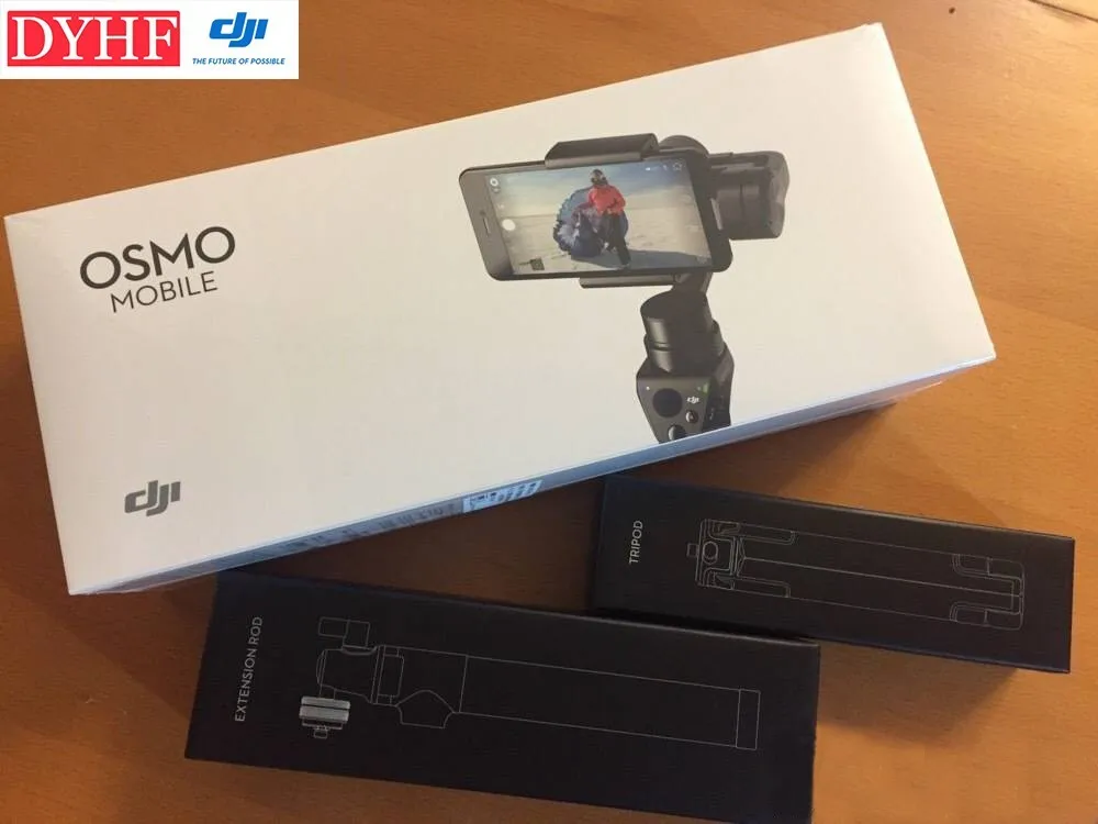 DJI серебро OSMO MOBILE ручной 3-осевой держатель для фотоаппарата для Iphone 7 Iphone 6 VS Zhiyun Smooth C