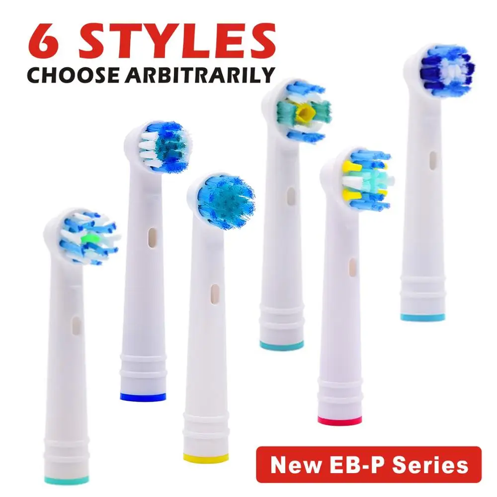 4/6 шт. сменные насадки для щёток для Oral B электрические зубные щётки Зубная щётка заранее Мощность/Pro Здоровье/Triumph/3D Excel/Vitality Precision Clean