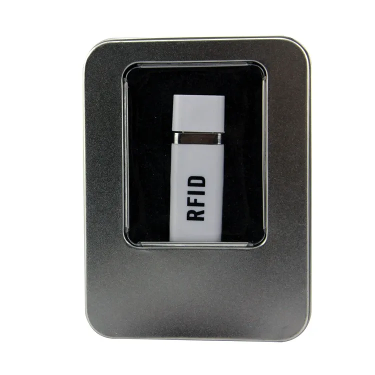 Portable MINI USB RFID IC ID Card Reader 13.56MHz 125Khz Card Reader Play and Plug Non Driver Driverless card reader