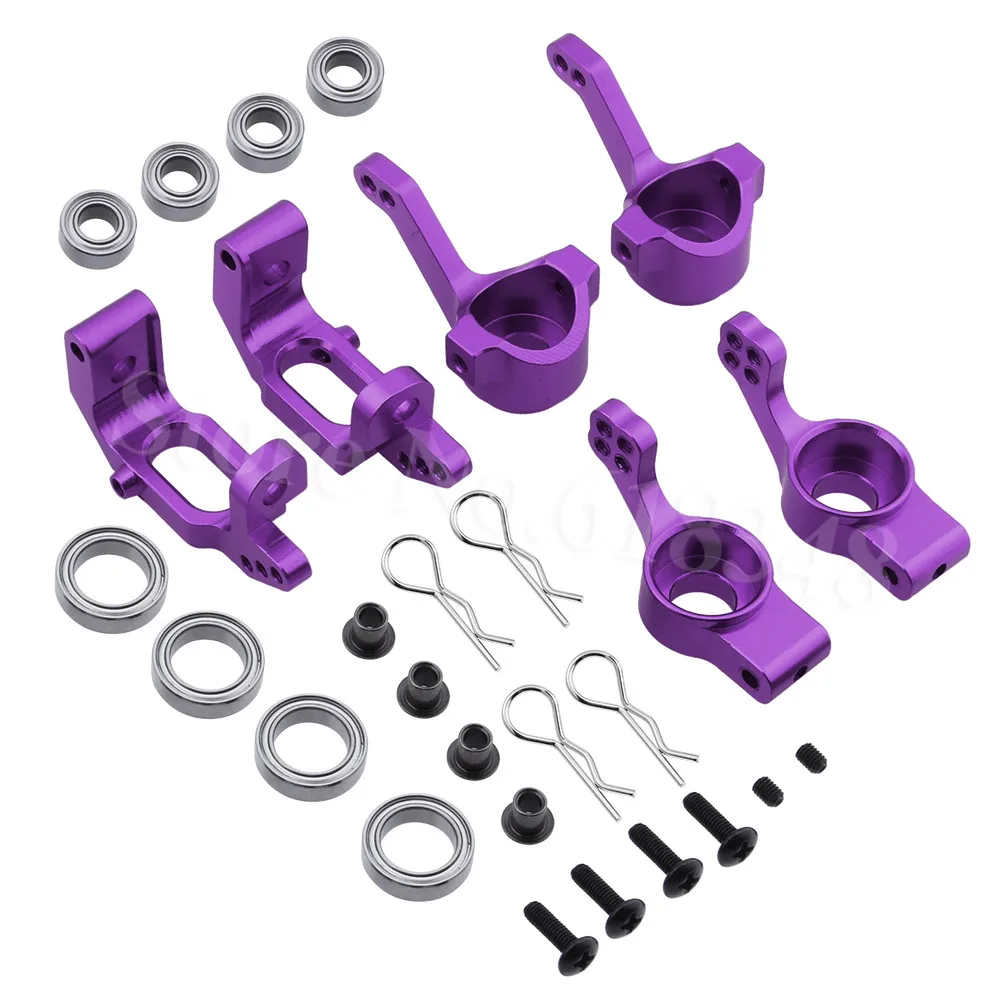 Aluminum Steering Hub Mount Upgrade Parts For RC Redcat Racing Lightning EPX / Volcano STR Shockwave Tornado Monster Drift Buggy