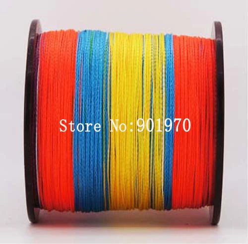 

Free Shipping&Super Strong!!! Fishing line 8strands 2000m 150lb multicolor 0.68mm diameter