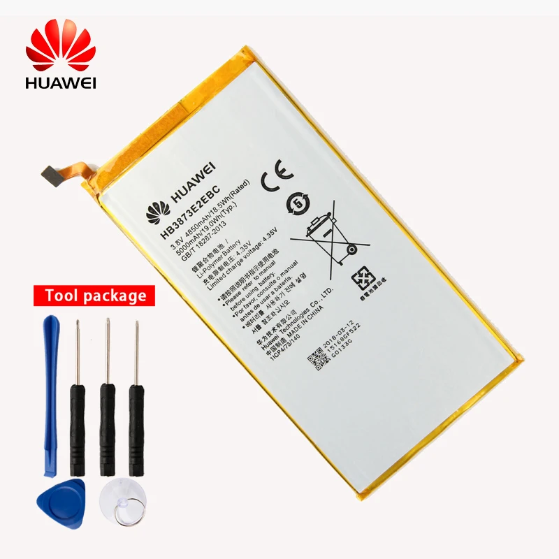 Оригинальный планшетный ПК Huawei HB3873E2EBC аккумулятор для Honor X2 X1 7D 503L 501U