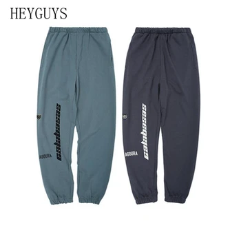 

HEYGUYS Cargo Kanye West Season6 CALABASAS Pants Men Hip Hop Fashion Loose Cotton Beam Striped Streak Oversize Sweatpants Men